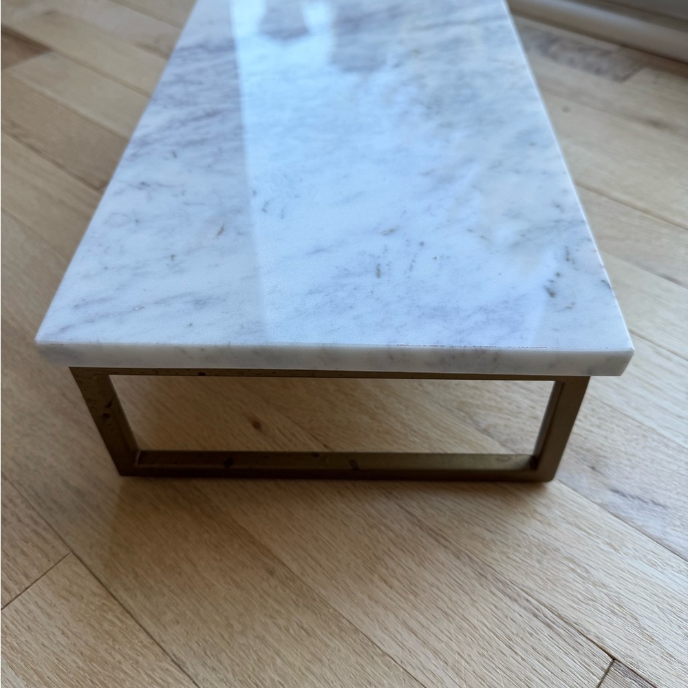 Threshold Marble and Steel Stand NWT - Picture 2 of 8